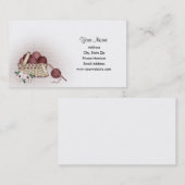 Garens - Visitekaartjes met haakjes (Voorkant / Achterkant)