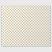 Garens voor schoorstenen - Glitter Textuur Cadeaupapier (Vlak)