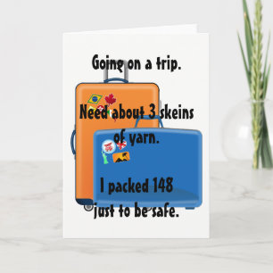 Garens, Wenskaart, briefkaart voor breimachines