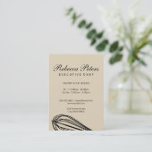 Garenvariatie | Culinair Meester Visitekaartje (Staand voorkant)