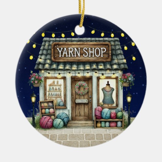 GARENWINKEL Keramisch Ornament (Voorkant)