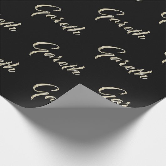 Gareth Vorname Name edles Geschenkpapier Papier (Hoek)
