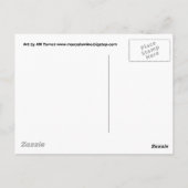 Garfelda, Garfelda, Originele Kunst van AM Torrezw Briefkaart (Achterkant)