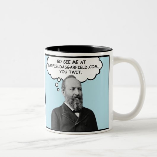 Garfield als Garfield Strip Mok (Rechts)