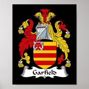 Garfield Coat of Arms - Family Crest Poster