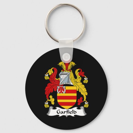 Garfield Coat of Arms - Family Crest Sleutelhanger (Voorkant)