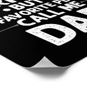 GARFIELD Gift Name Fun Vaderdag Personalised M Poster (Hoek)