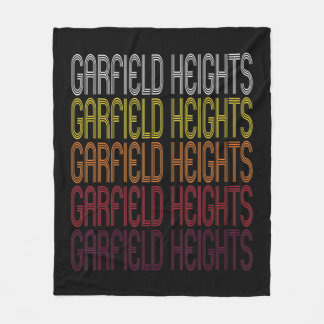 Garfield Heights, OH  Style Ohio Fleece Deken