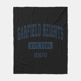 Garfield Heights Ohio OH  sport Fleece Deken