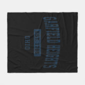 Garfield Heights Ohio OH  sport Fleece Deken (Voorkant (Horizontaal))