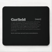 Garfield is een 'Cool Guy Fun Compliment' Muismat (Voorkant)