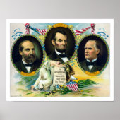 Garfield, Lincoln en McKinley — in Memoriam Poster (Voorkant)