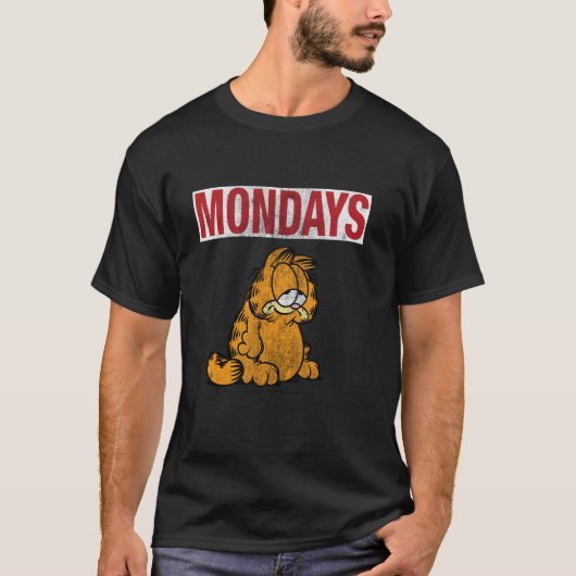 Garfield Mondays T-shirt (Voorkant)