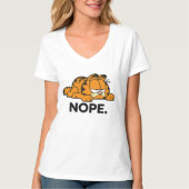 GARFIELD NOPE T-Shirt (Voorkant)