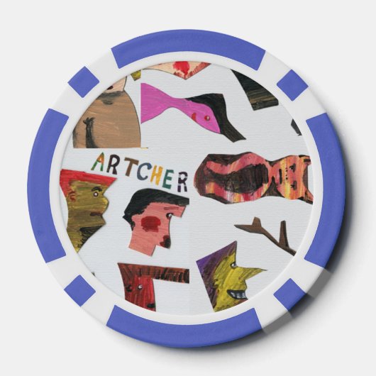 GARFIELD POKER CHIPS (Achterkant)