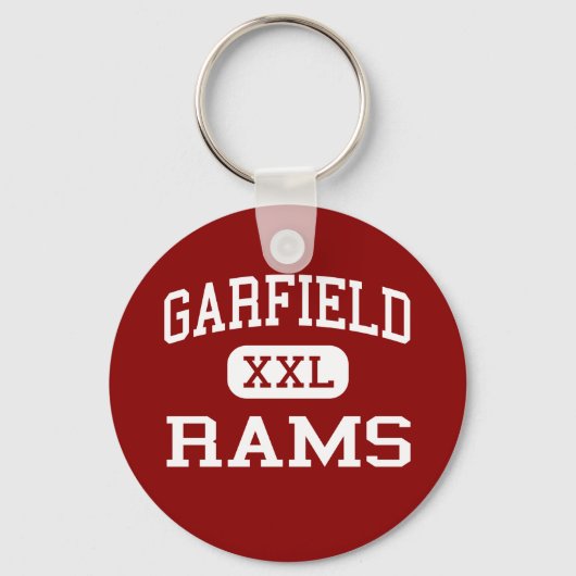 Garfield - Rams - High School - Akron Ohio Sleutelhanger (Voorkant)