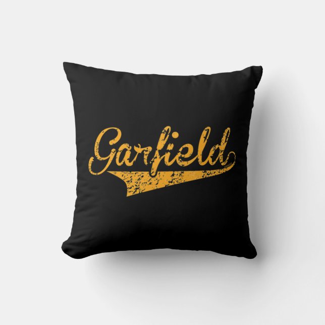 Garfield Sports Logo Kussen (Voorkant)