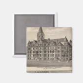 Garfield University, Kansas Magneet (Voorkant / Achterkant)