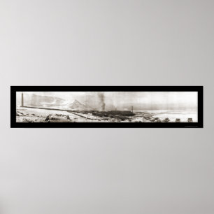 Garfield UT Smelter Foto 1910 Poster