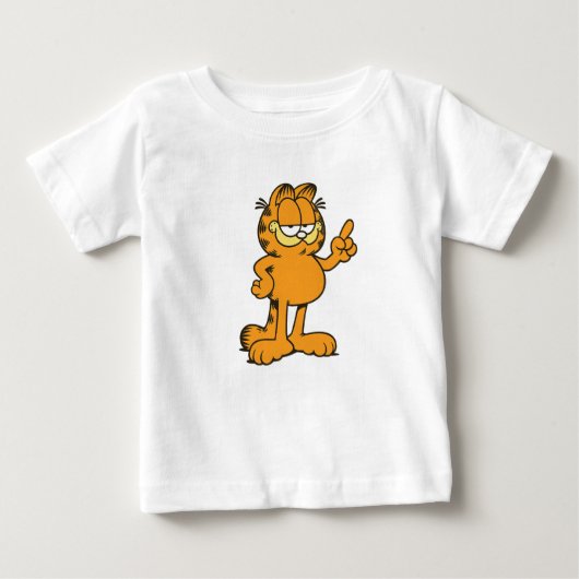Garfield wijst naar boven (Voorkant)