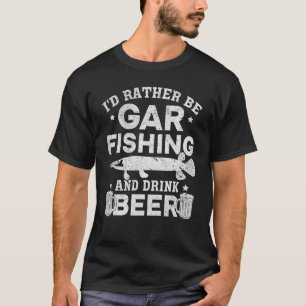 Garfishing Zwaardvis Vissen Ik Ging Liever Gar Vis T-shirt