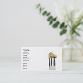 Garfo com alho visitekaartje (Staand voorkant)