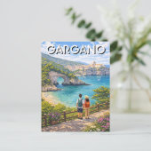 Gargano-schiereiland Italië Briefkaart (Staand voorkant)