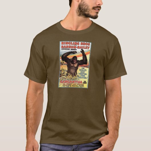 Gargantua de Grote Retro Theater T-shirt (Voorkant)