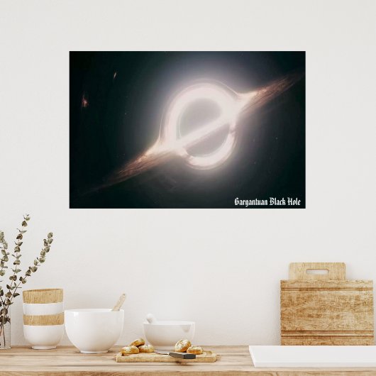 Gargantuan Black Hole / SPT-0528 / Poster (Keuken)