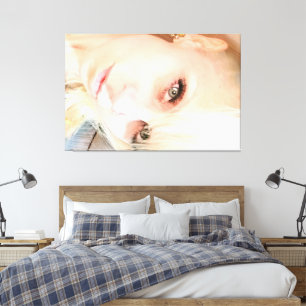 Gargantuan Gidget 60 inch x 40 inch Canvas