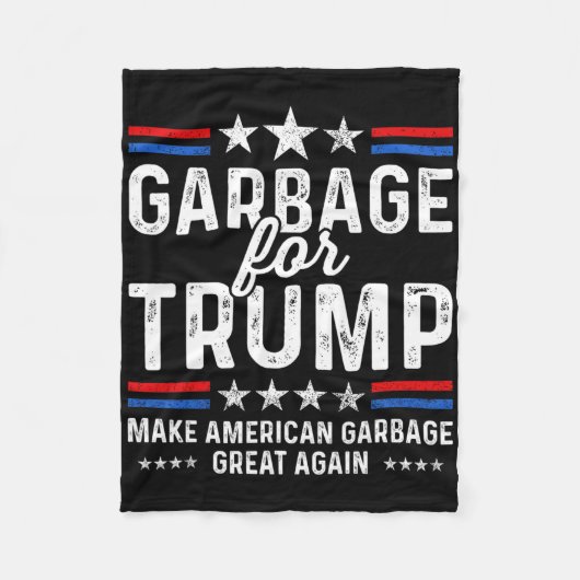 Garge For Trump Make Trump President Of America 20 Fleece Deken (Voorkant)