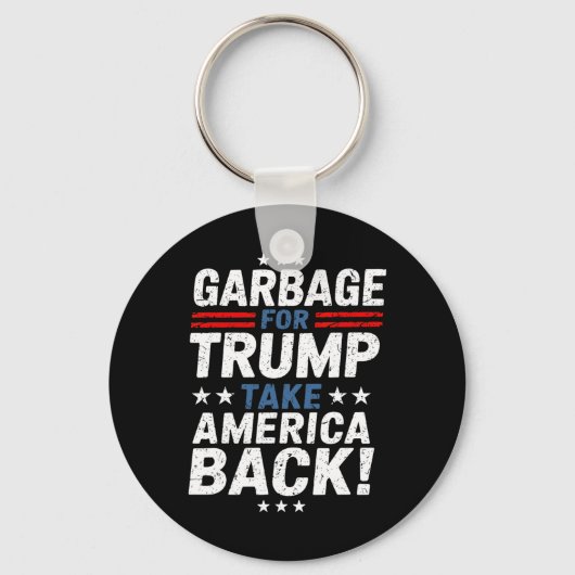 Garge For Trump Take America Ck Presidential Elect Sleutelhanger (Voorkant)