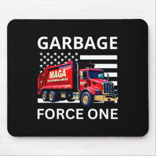 Garge Force One Trump T-shirt Mega Garge Truck Muismat