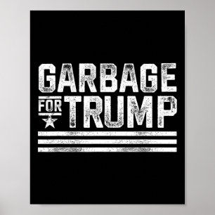 Garge Voor Trump 2024 Afval Trump Vintage Garge Vo Poster