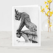 Gargouille 1 kaart (Gele Bloem)