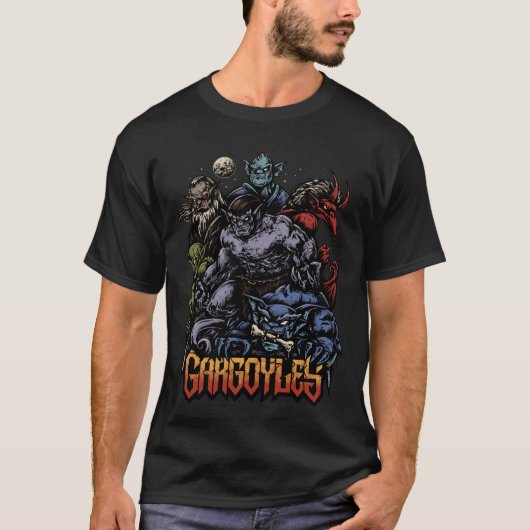 Gargouilles grappig t-shirt (Voorkant)