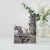 Gargouilles op de balustrade van Grande Briefkaart (Staand voorkant)