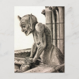 Gargoyle 2 briefkaart