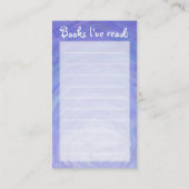 Gargoyle Art Book Mark Visitekaartje (Achterkant)