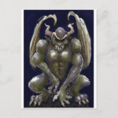 Gargoyle Briefkaart (Voorkant)