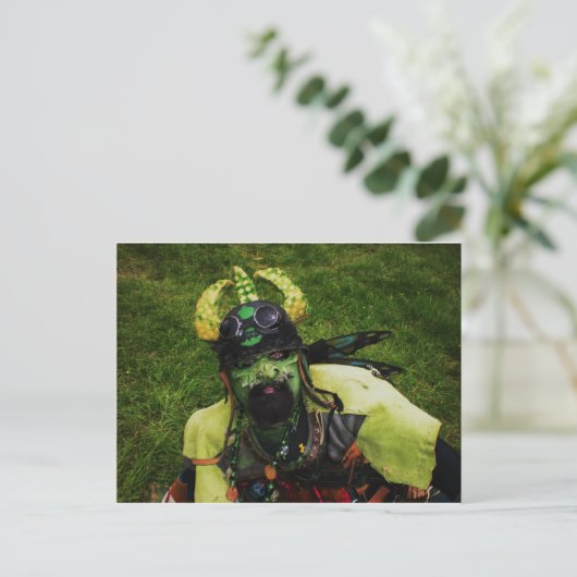 Gargoyle Briefkaart (Staand voorkant)