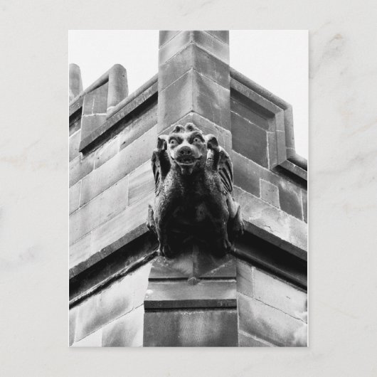 Gargoyle Briefkaart (Voorkant)