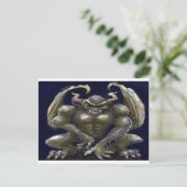Gargoyle Briefkaart (Staand voorkant)