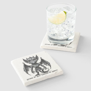 Gargoyle Demon Stone Magnet Stenen Onderzetter