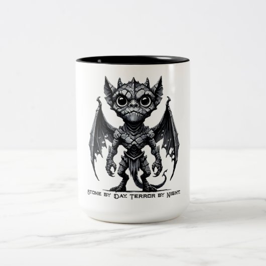 Gargoyle Demon Tweekleurige Koffiemok (Center)