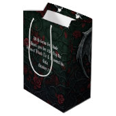 Gargoyle en Rozen Medium Cadeauzakje (Achterkant Gekanteld)
