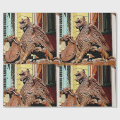GARGOYLE GRIFFIN Wrapping Paper 2 Cadeaupapier (Vlak)