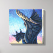 Gargoyle Guardian Canvas Afdruk (Voorkant)