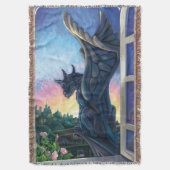 Gargoyle Guardian Deken (Voorkant Verticaal)