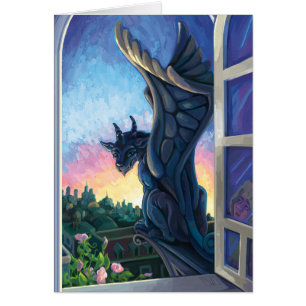 Gargoyle Guardian Fantasy Art
